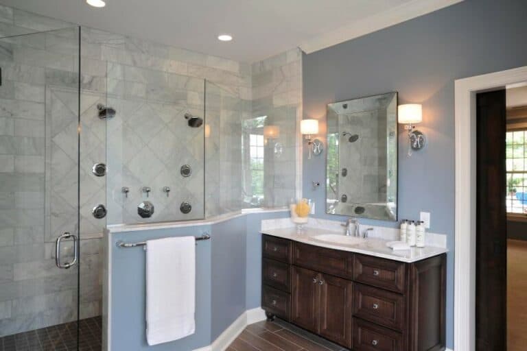 Bathroom remodeling services provided by OC Builders Group