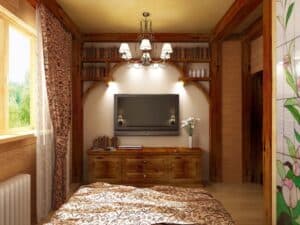 Modern interior 3D design preview