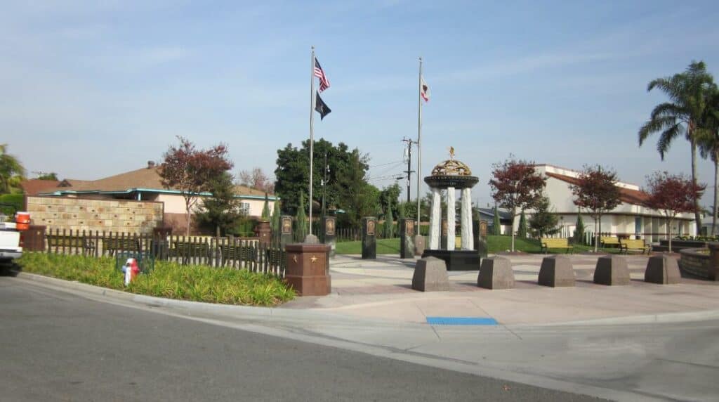 Veterans Memorial Park in Staton, CA