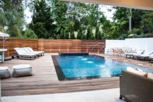 Modern patio remodeling