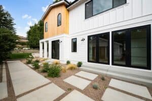 New Home Construction Front View