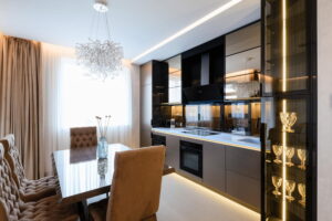 Glass-Front Cabinets 